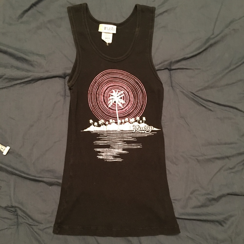 Beach scene tank